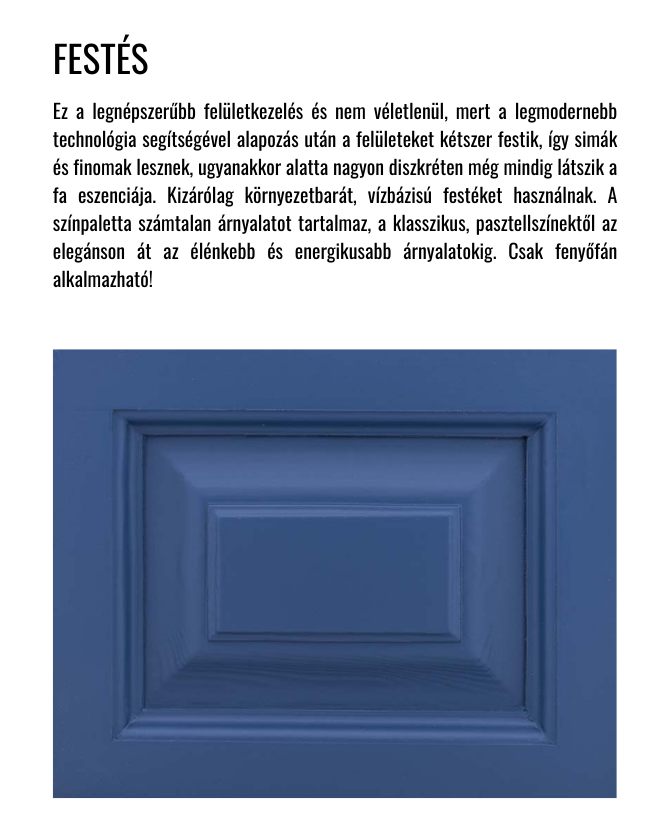 Festés felületkezelés ismertető.